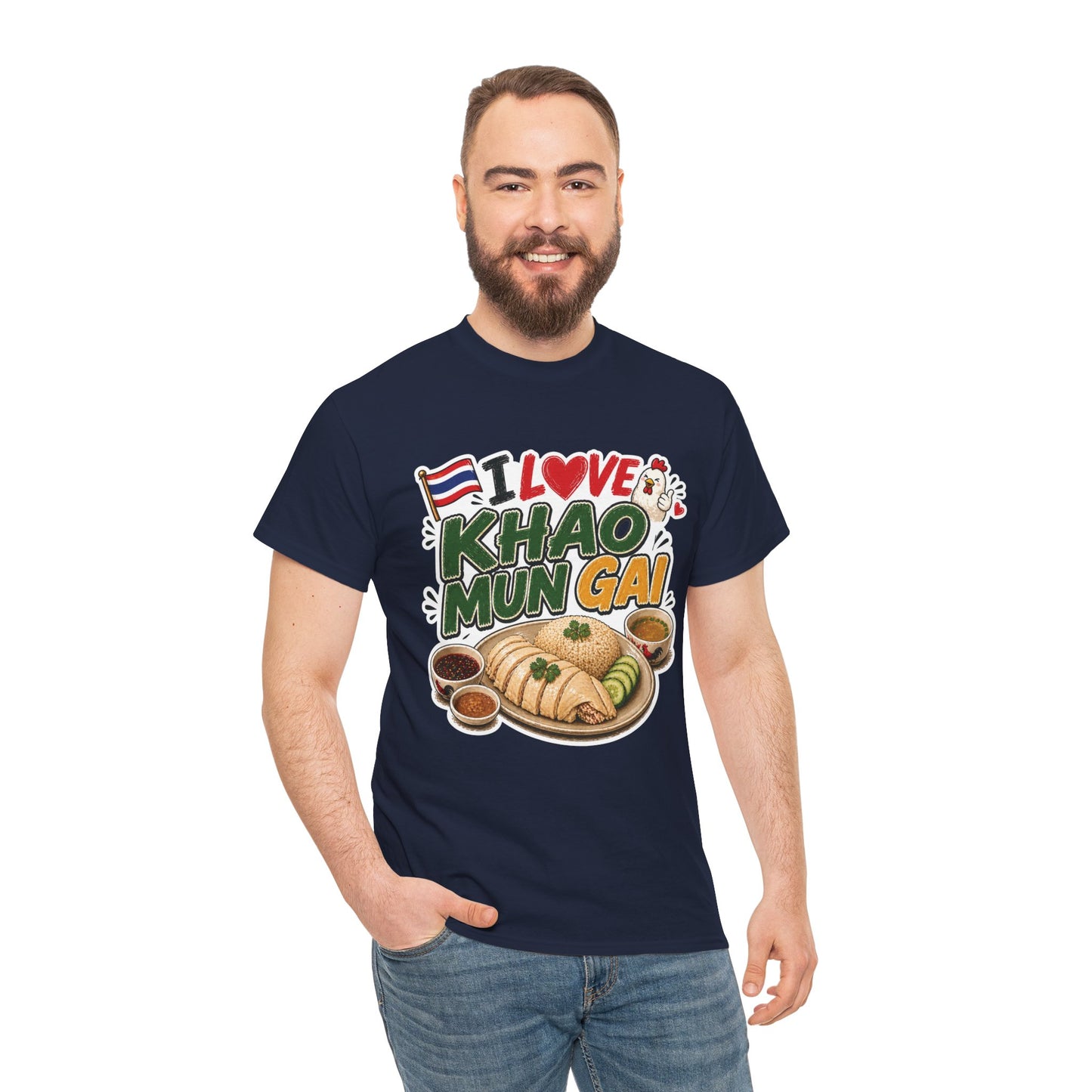I Love Khao Mun Gai Unisex Tee