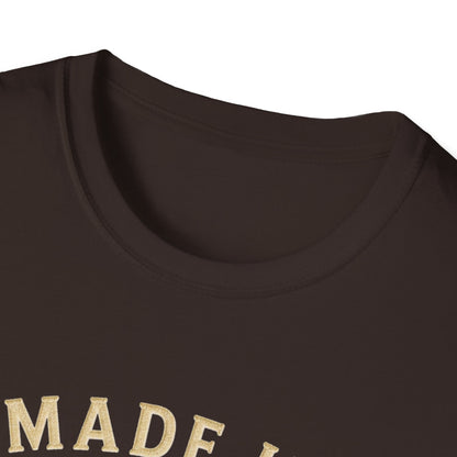 Made in Thailand, Living in USA Unisex Softstyle Tee