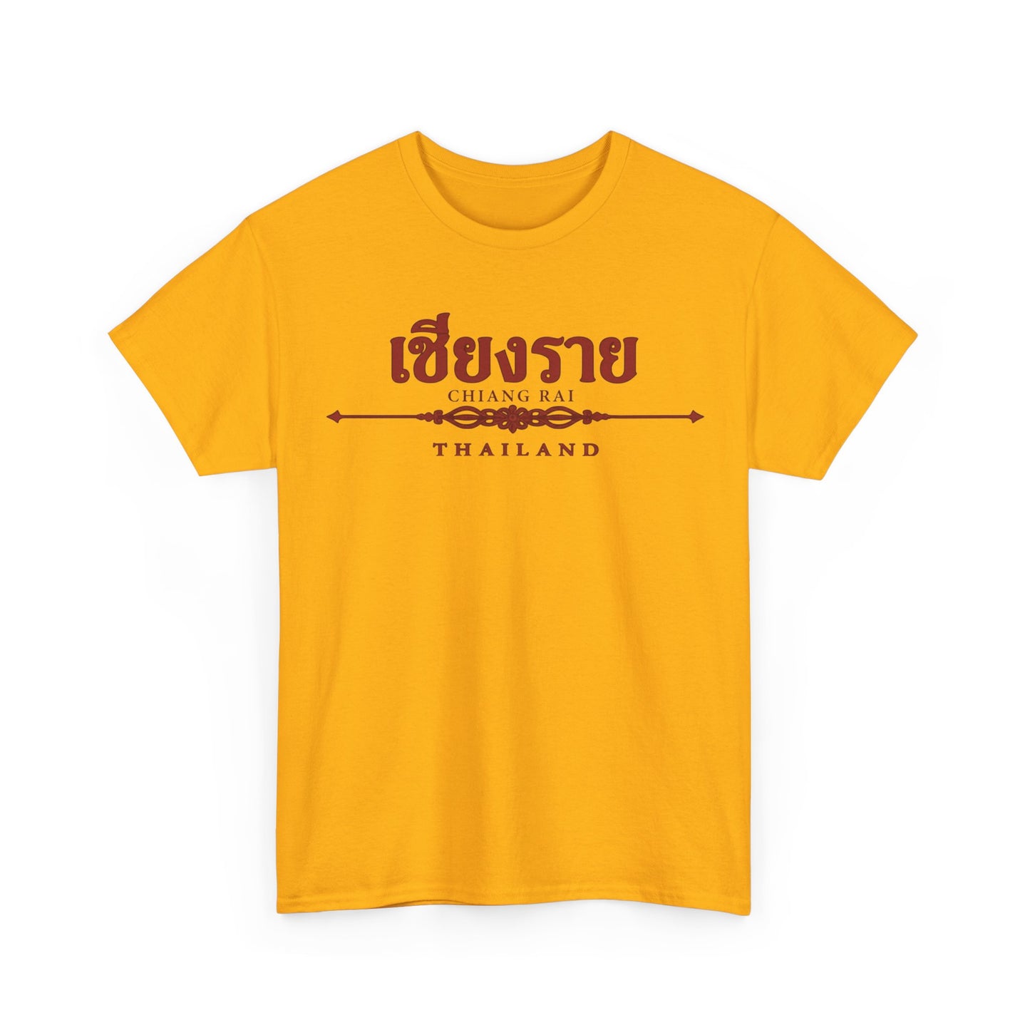 Chiang Rai Thailand Unisex Heavy Cotton Tee