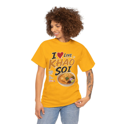 I Love Khao Soi Unisex Tee