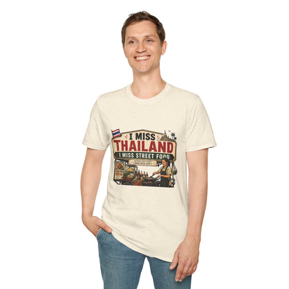 I Miss Thailand I Miss Street Food Unisex SoftStyle Tee