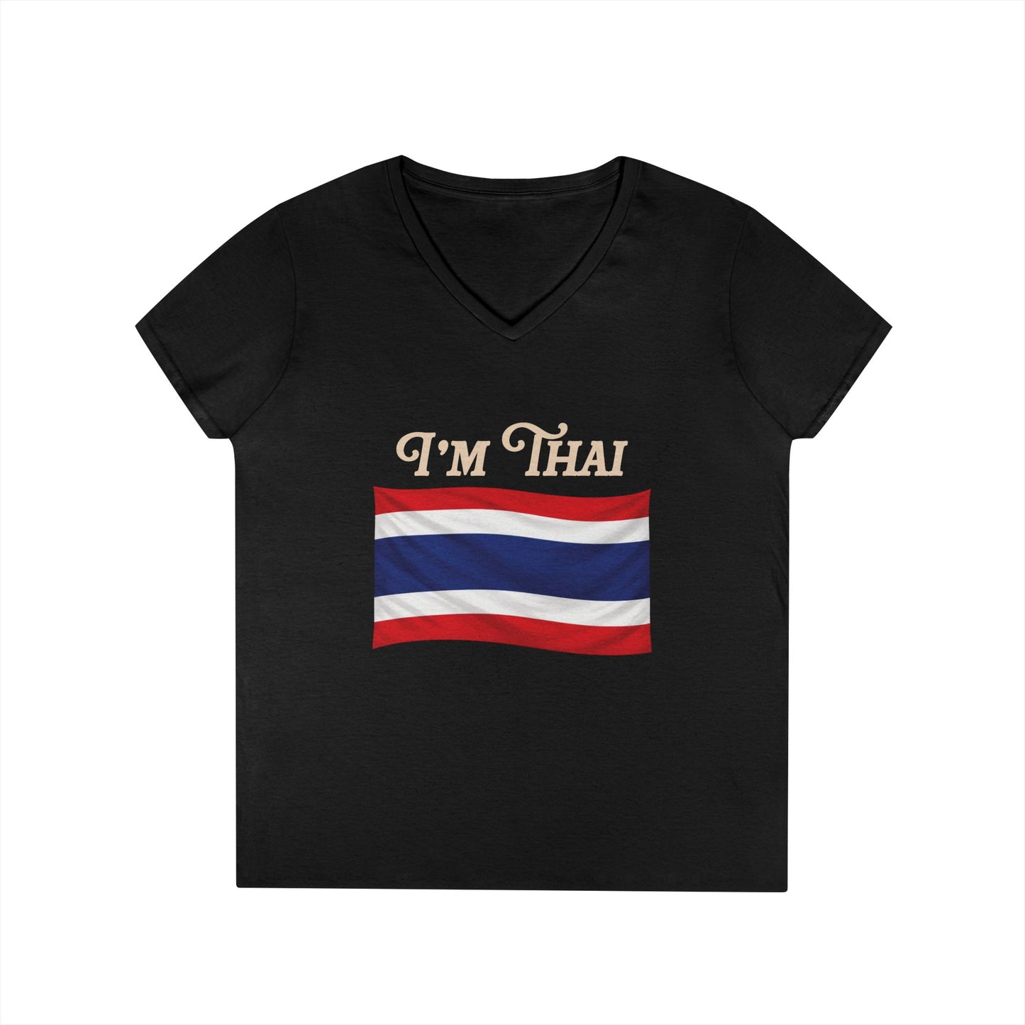 I’m Thai, Of Course I Speak Thailish V-Neck Tee
