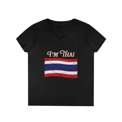 I’m Thai, Of Course I Speak Thailish V-Neck Tee