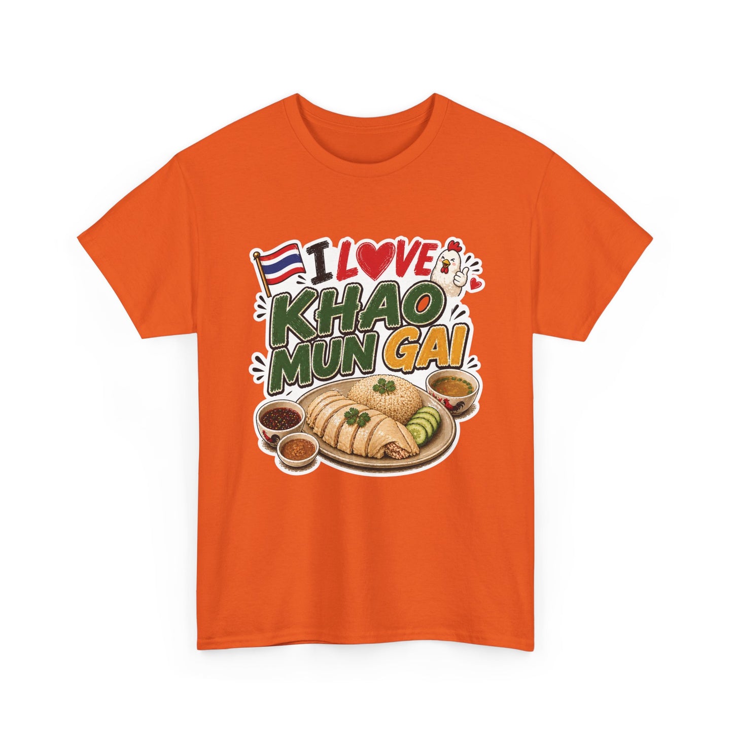 I Love Khao Mun Gai Unisex Tee
