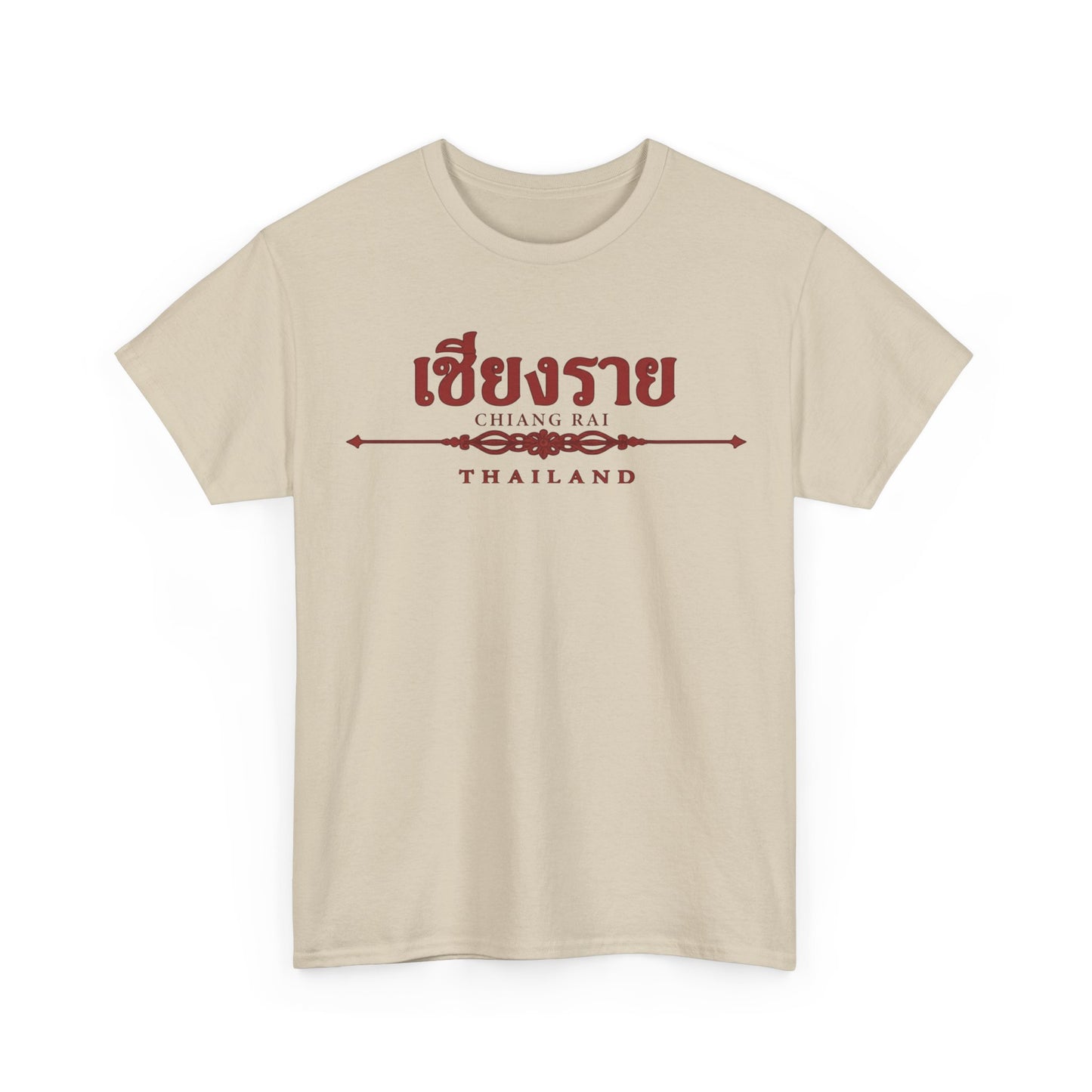 Chiang Rai Thailand Unisex Heavy Cotton Tee