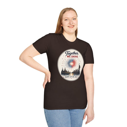 Together We Shine 4th of July Tee