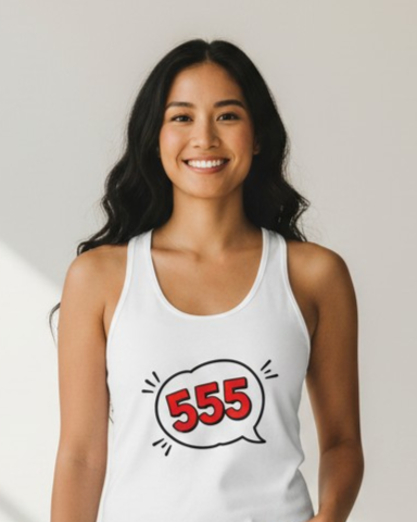 555 (Hahaha) Women Tank Top