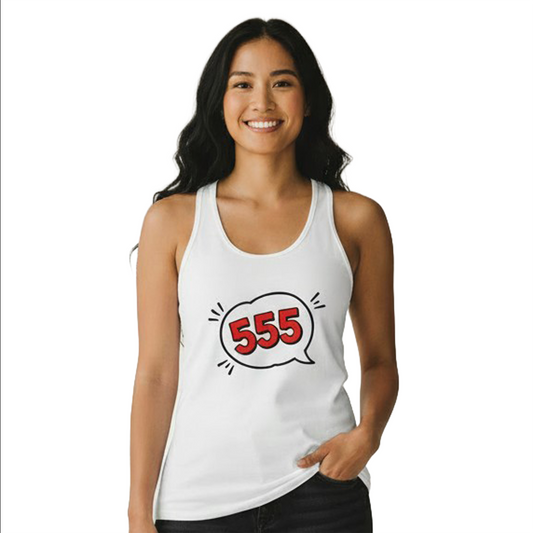 555 (Hahaha) Women Tank Top