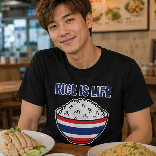 Rice is Life (Front) Unisex Tee