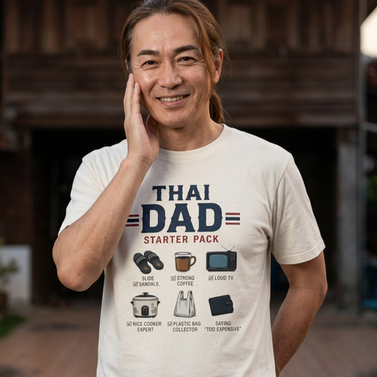 Thai Dad Starter Pack Tee (Funny Gift for Fathers)