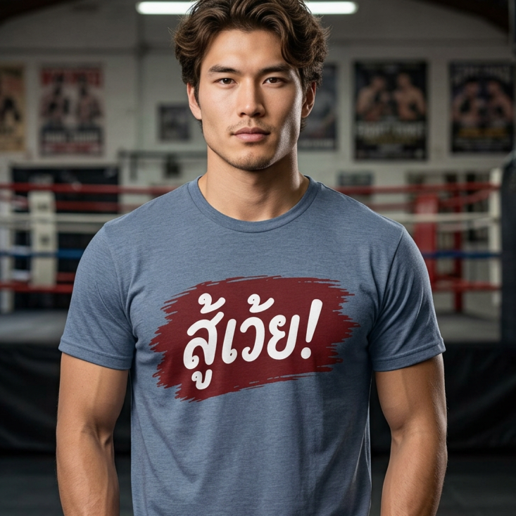 สู้เว้ย! (Suu-Woei, I can do this!) Unisex SoftStyle Tee