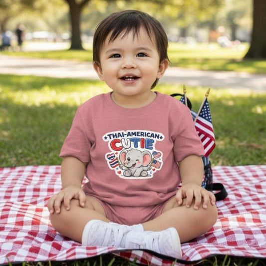 Thai-American Cutie Toddler Unisex Tee