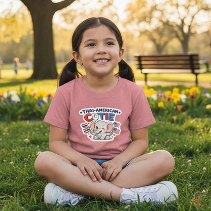 Thai-American Cutie Toddler Unisex Tee