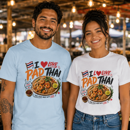 I Love Pad Thai Unisex Heavy Cotton Tee