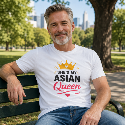 She's My Asian Queen Softstyle T-Shirt