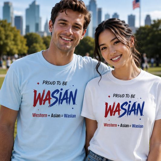 Proud To Be WASIAN II Unisex Heavy Cotton Tee