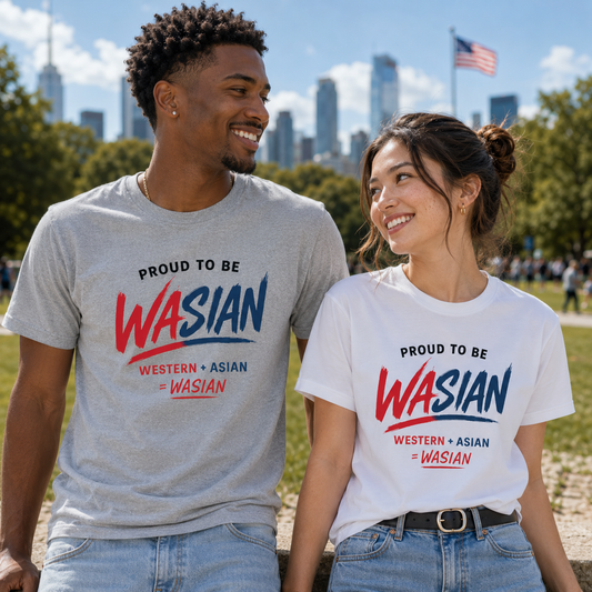 Proud To Be WASIAN Unisex Heavy Cotton Tee
