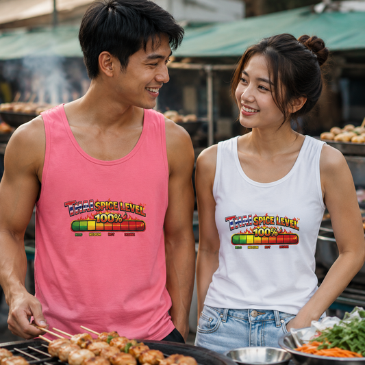 Thai spice level 100% Unisex Tank Top