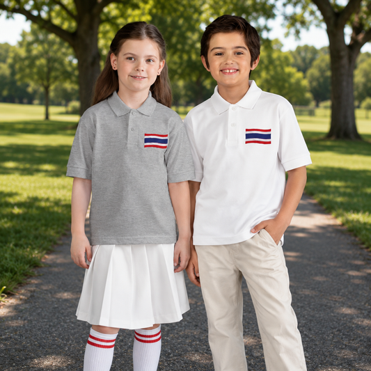 Thailand Flag Youth Polo