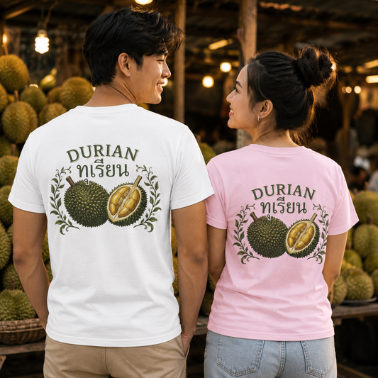 ทุเรียน Durian Unisex Heavy Cotton Tee