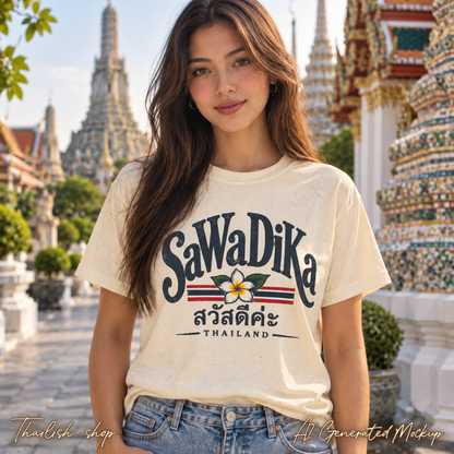 SaWaDiKa Thailand Heavy Cotton T-Shirt