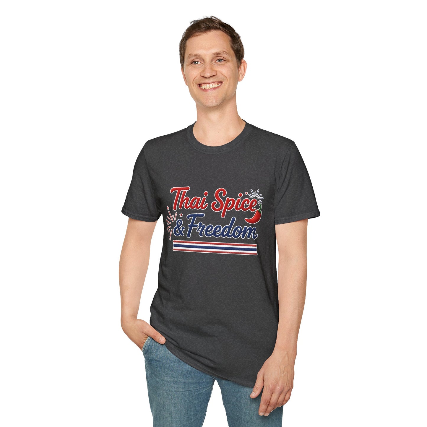 Thai Spice & Freedom Unisex Softstyle Tee
