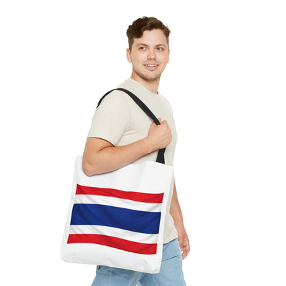 I heart Thailand with Thailand flag Tote Bag (AOP)