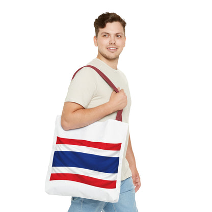 I heart Thailand with Thailand flag Tote Bag (AOP)
