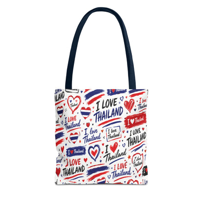 I love Thailand Tote Bag Wide Bottom