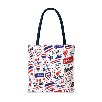 I love Thailand Tote Bag Wide Bottom