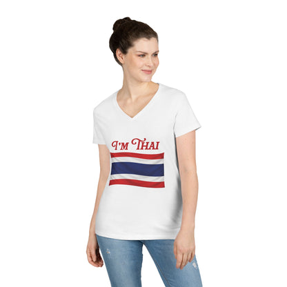 I’m Thai, Of Course I Speak Thailish V-Neck Tee