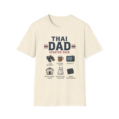 Thai Dad Starter Pack Tee (Funny Gift for Fathers)