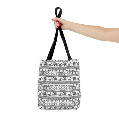 Thai Elephant Tote Bag - Patterned AOP
