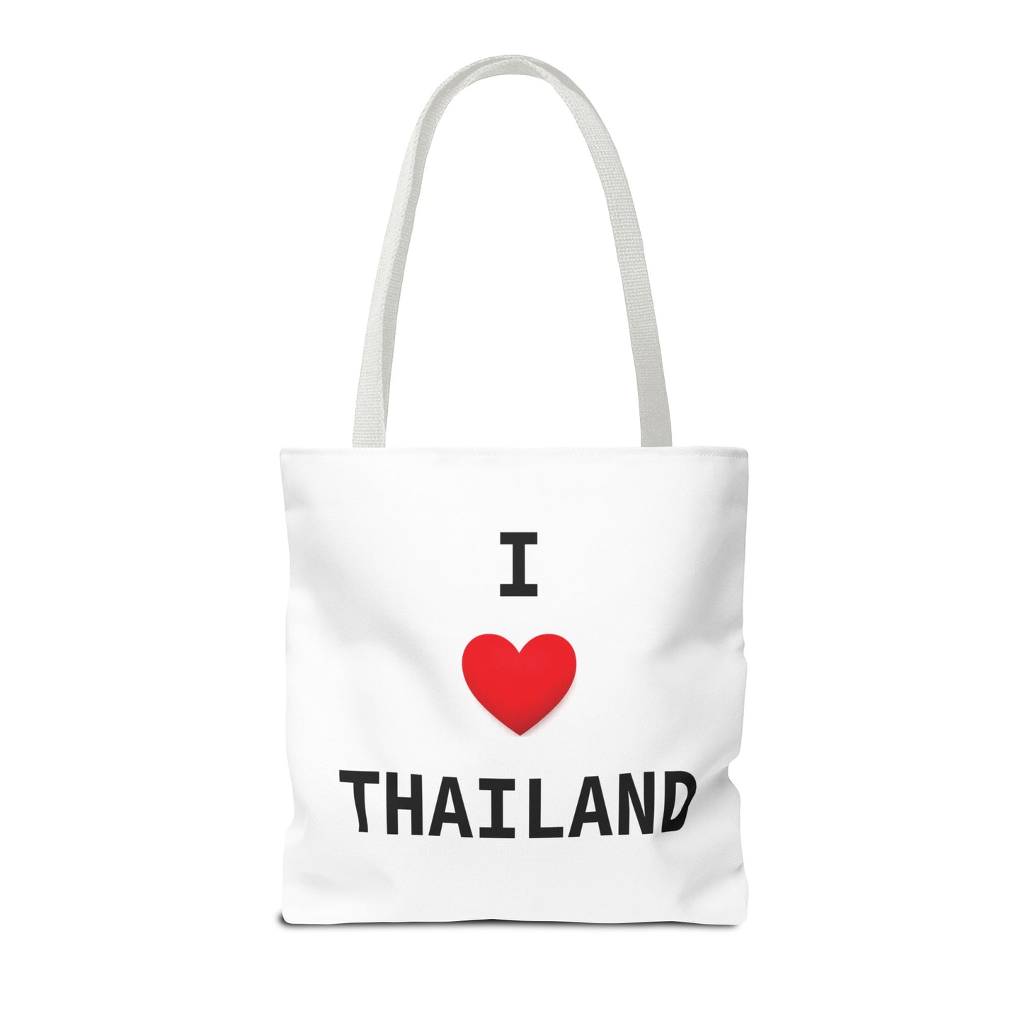 I heart Thailand with Thailand flag Tote Bag (AOP)