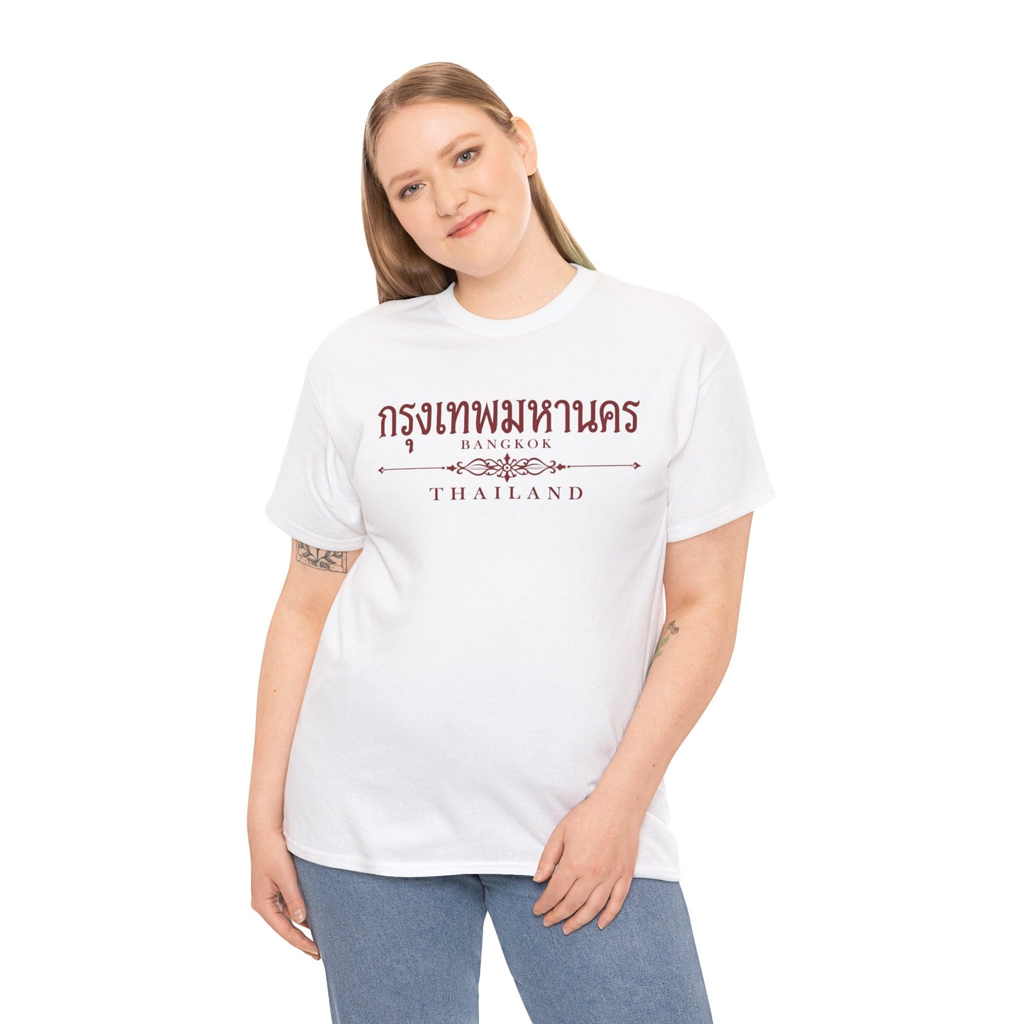 กรุงเทพมหานคร Bangkok Unisex Heavy Cotton Tee