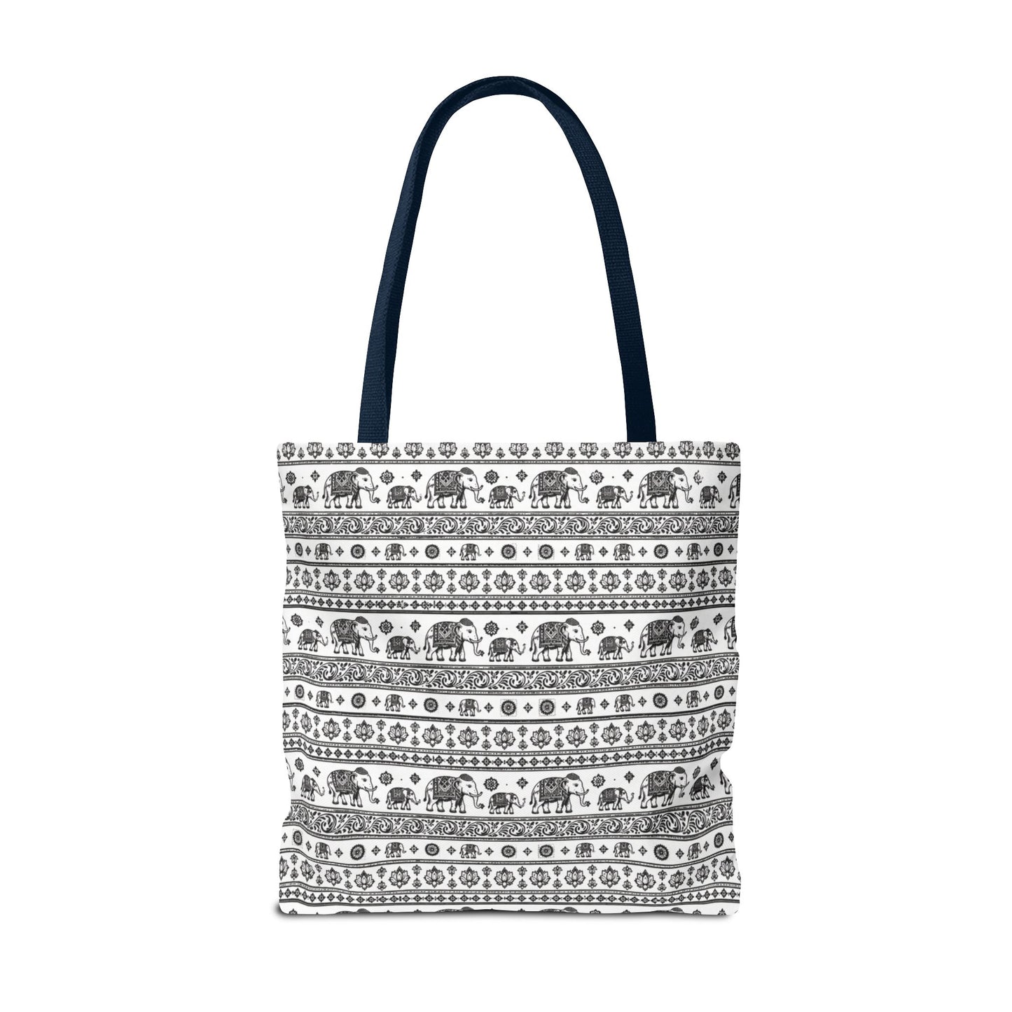 Thai Elephant Tote Bag - Patterned AOP