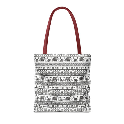 Thai Elephant Tote Bag - Patterned AOP
