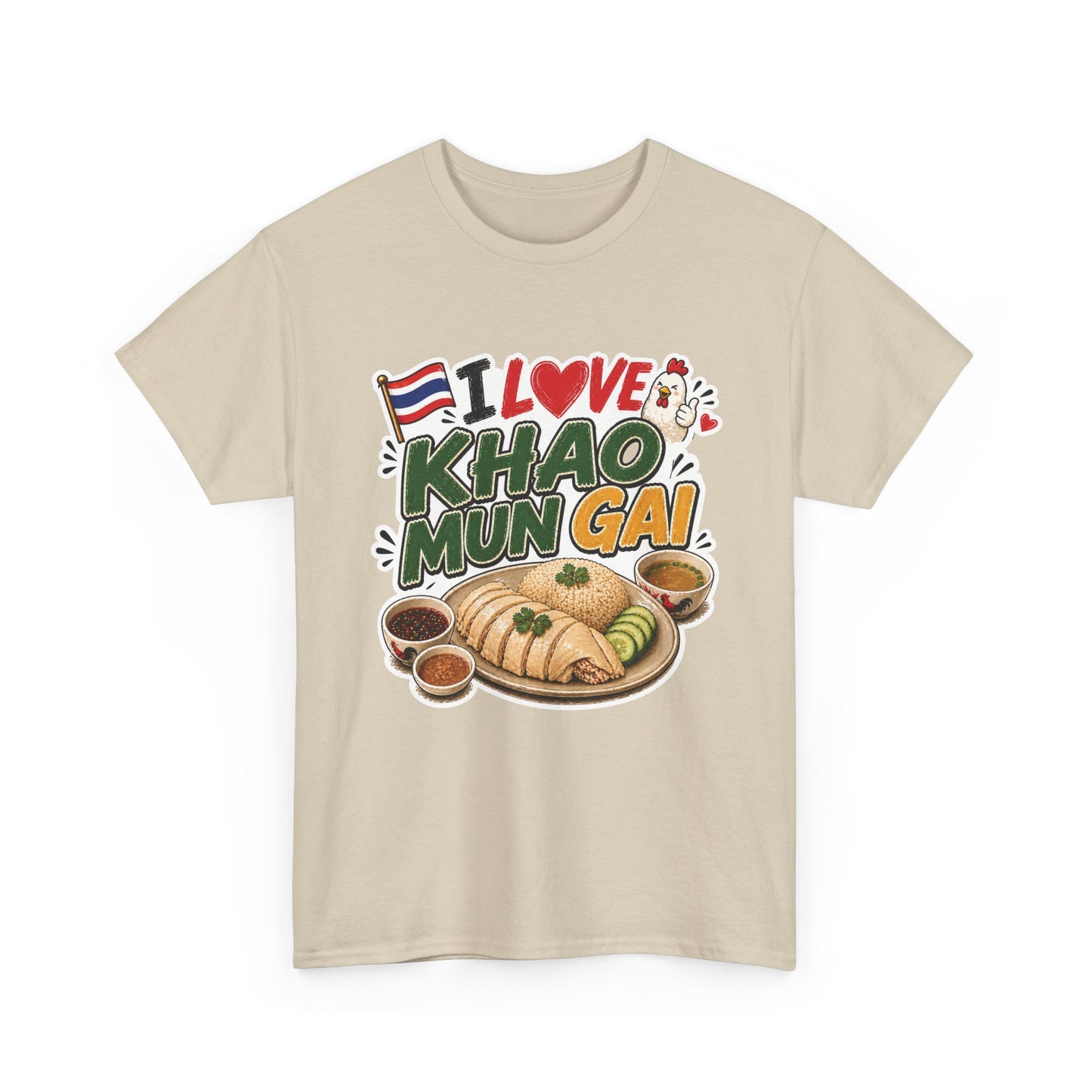 I Love Khao Mun Gai Unisex Tee