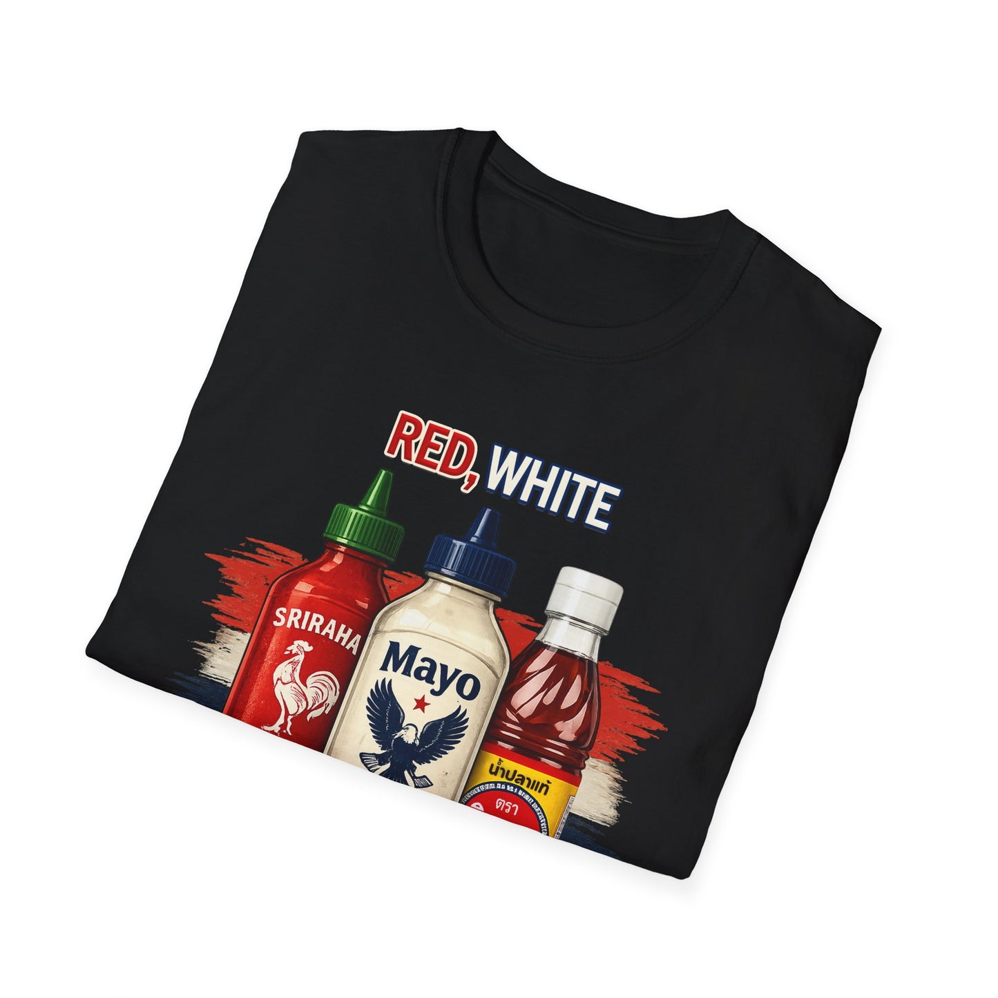 Red, White & Fish Sauce Tee