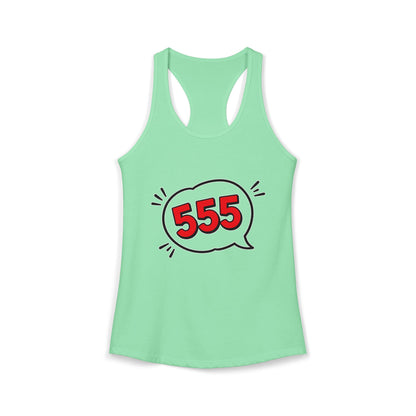 555 (Hahaha) Women Tank Top