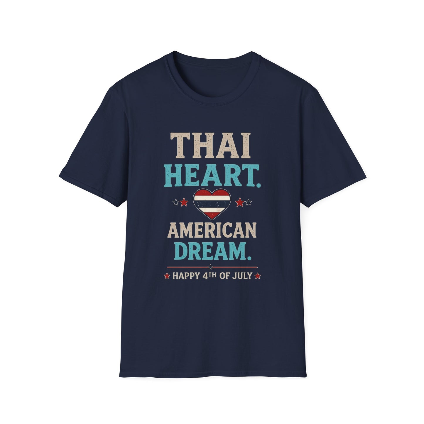 Thai Heart. American Dream. 4th of July Unisex Tee