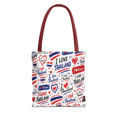 I love Thailand Tote Bag Wide Bottom
