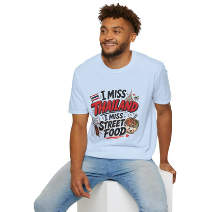 I Miss Thailand I Miss Street Food Unisex SoftStyle Tee