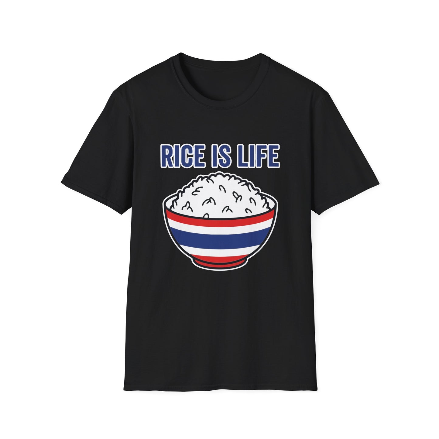 Rice is Life (Front) Unisex Tee