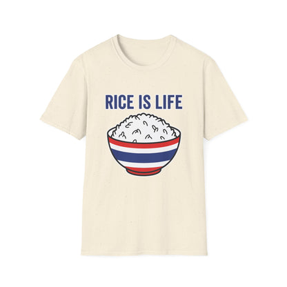 Rice is Life (Front) Unisex Tee