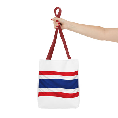 I heart Thailand with Thailand flag Tote Bag (AOP)