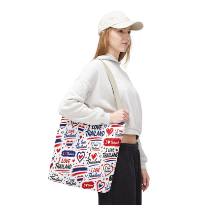 I love Thailand Tote Bag Wide Bottom