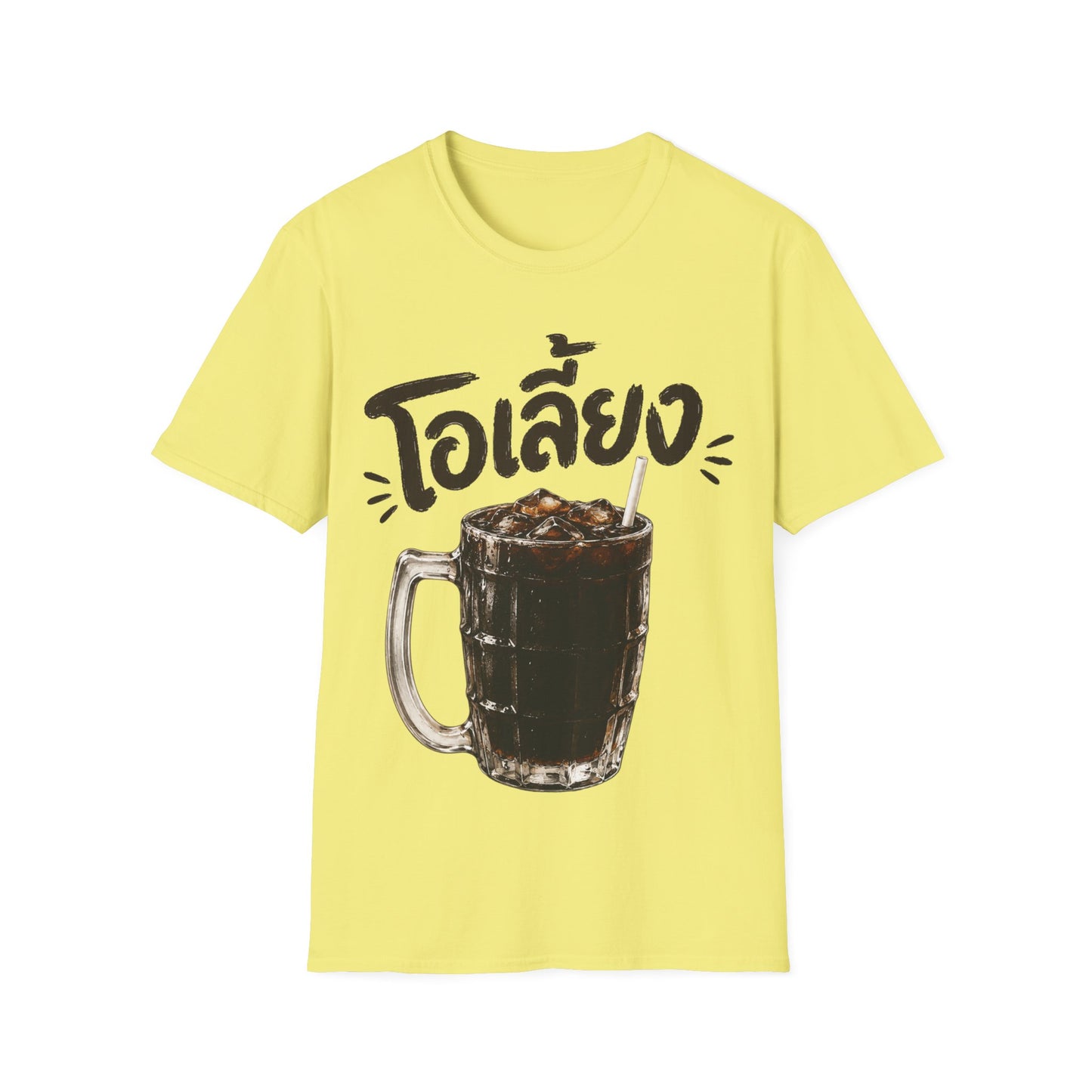 โอเลี้ยง Thai Iced Coffee Unisex SoftStyle Tee