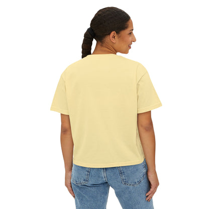 Made in Thailand Living in USA Women's Boxy Tee