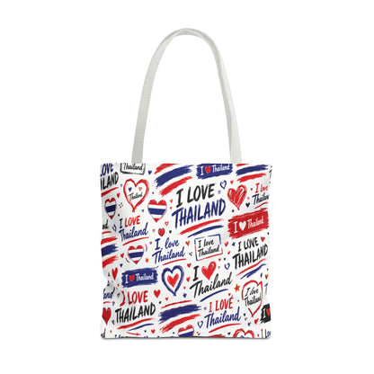 I love Thailand Tote Bag Wide Bottom
